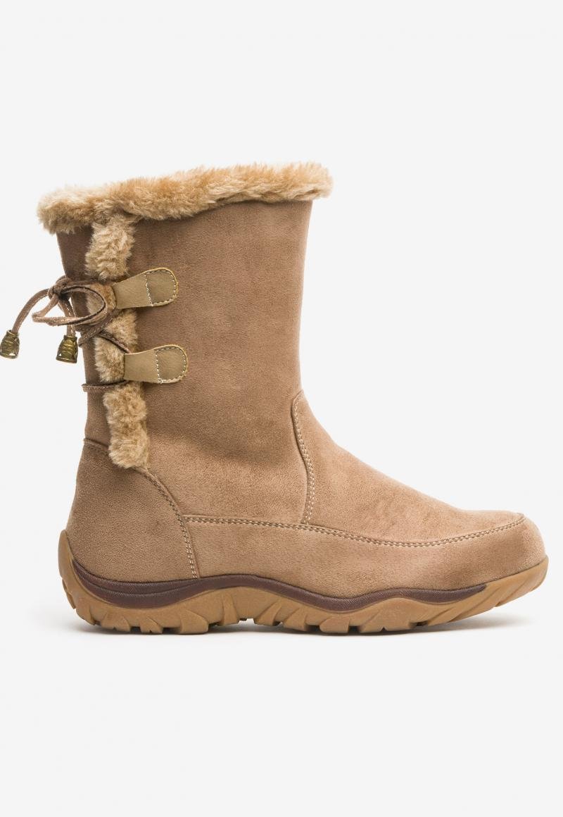 Bota Mujer Beige Lucera Chancleta Chancleta